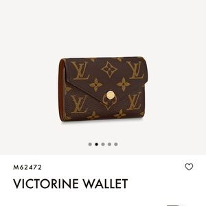 Authentic Louis Vuitton Victorine Wallet